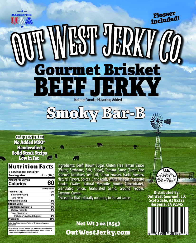 Smoky BBQ Beef Jerky