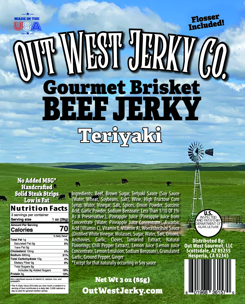 Teriyaki Beef Jerky